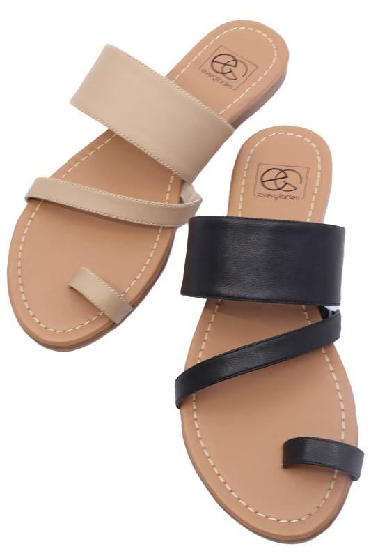 Women's Shoes - Sandals Women's Shoes Toe Ring Slide Sandal
