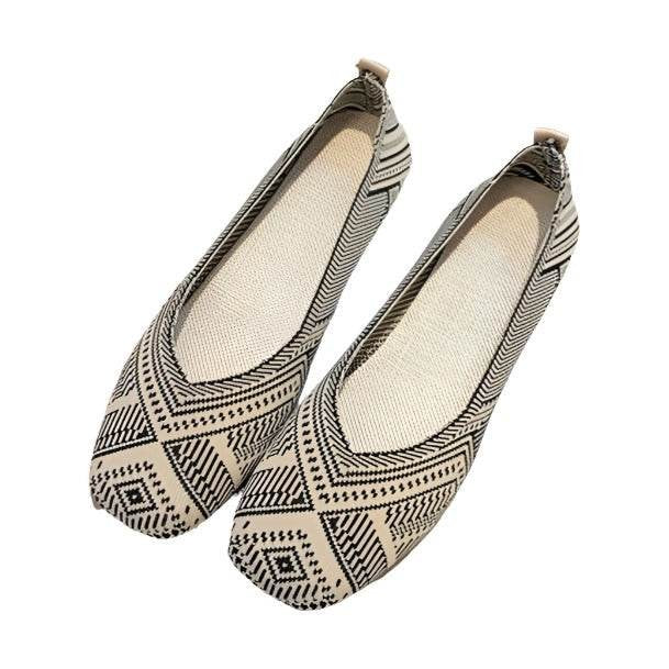 Boho Flat Shoes - VacationGrabs