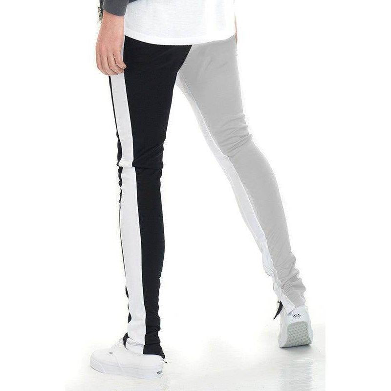 Two Tone Color Block Joggers - VacationGrabs