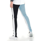 Two Tone Color Block Joggers - VacationGrabs