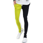 Two Tone Color Block Joggers - VacationGrabs