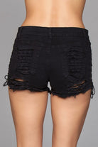 Women's ShortsLooped In Distressed Shorts Women - VacationGrabs