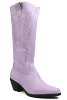 Women's Shoes - BootsBeautiful Western Style Tall Boots - VacationGrabs