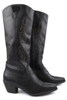 Women's Shoes - BootsBeautiful Western Style Tall Boots - VacationGrabs