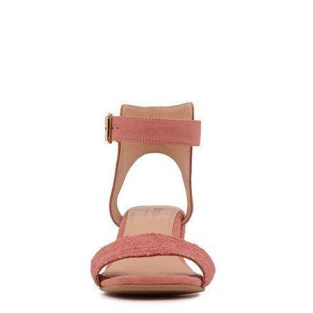 Women's Shoes Rayna Blush Braided Jute Strap And Suede - VacationGrabs