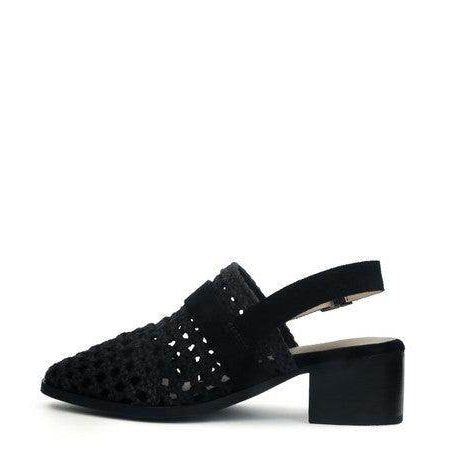 Women's Shoes Rosalie Blush Block Heeled Sandal - VacationGrabs