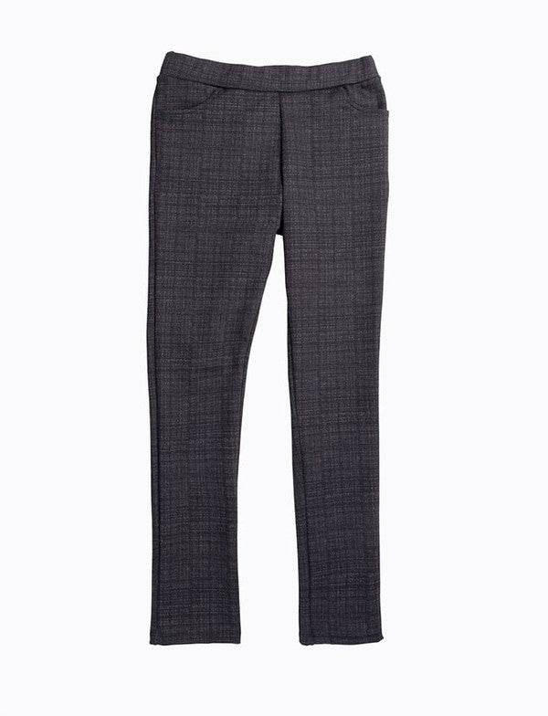 Straight Leg Mid-Rise Trouser Pants - VacationGrabs