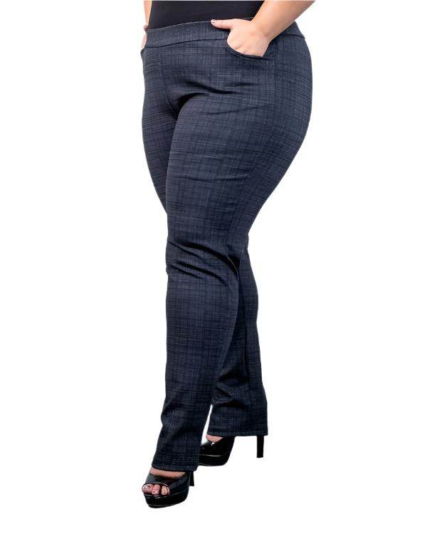 Straight Leg Mid-Rise Trouser Pants - VacationGrabs