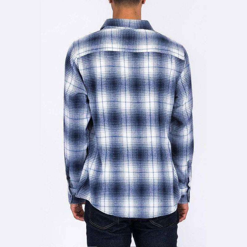 Checker Plaid Flannel Long Sleeve - VacationGrabs