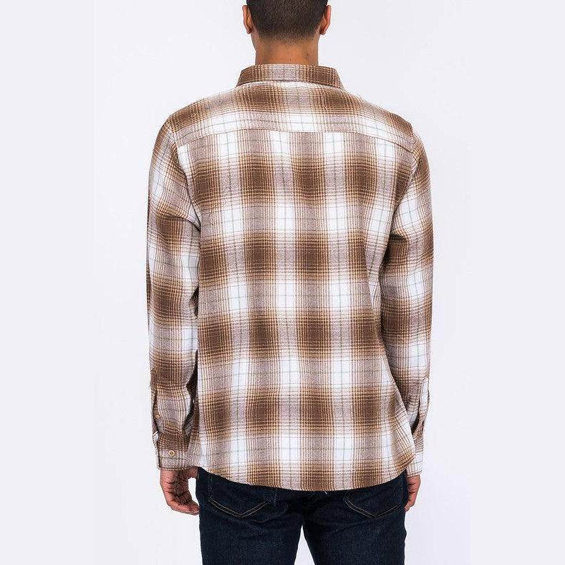 Checker Plaid Flannel Long Sleeve - VacationGrabs