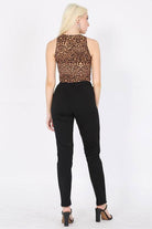 Womens Round Neck Crop Tops - VacationGrabs