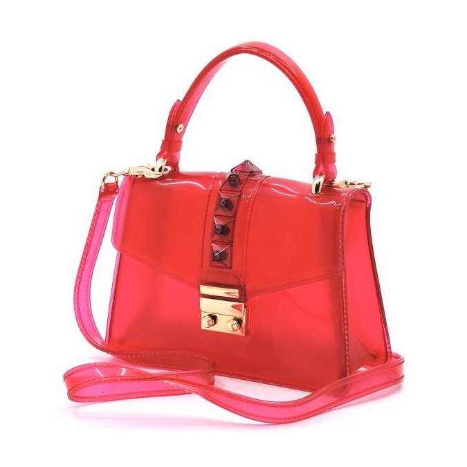 Multi Semi Transparent Flap Jelly Candy Bag - VacationGrabs