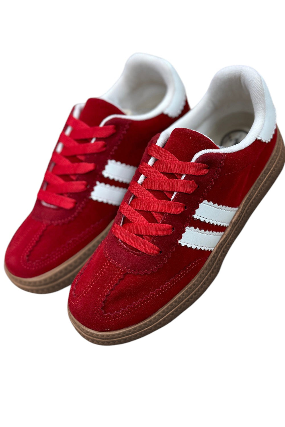 Harper Lace Up Flat Shoes