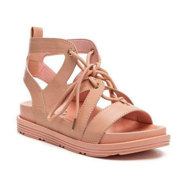 Women's Shoes Voopret Tie-Up Flat Sandals - VacationGrabs