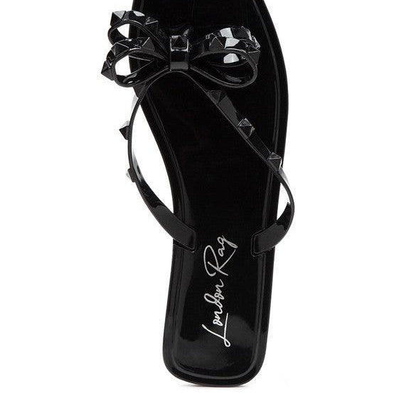 Women's Shoes - Sandals RETTA BOW THONG FLATS