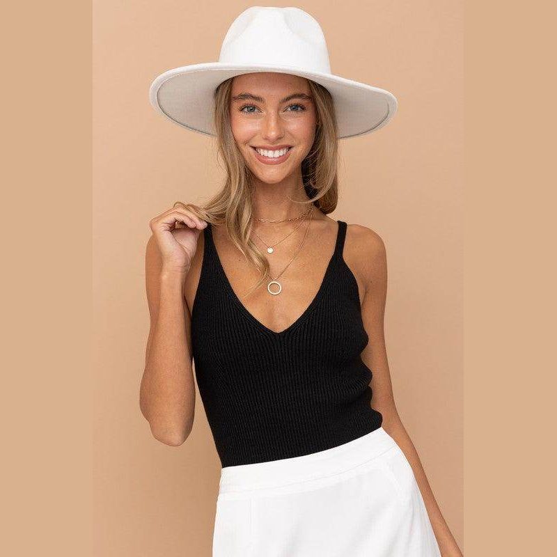 Essential Sweater Knitted Tank Cami - VacationGrabs