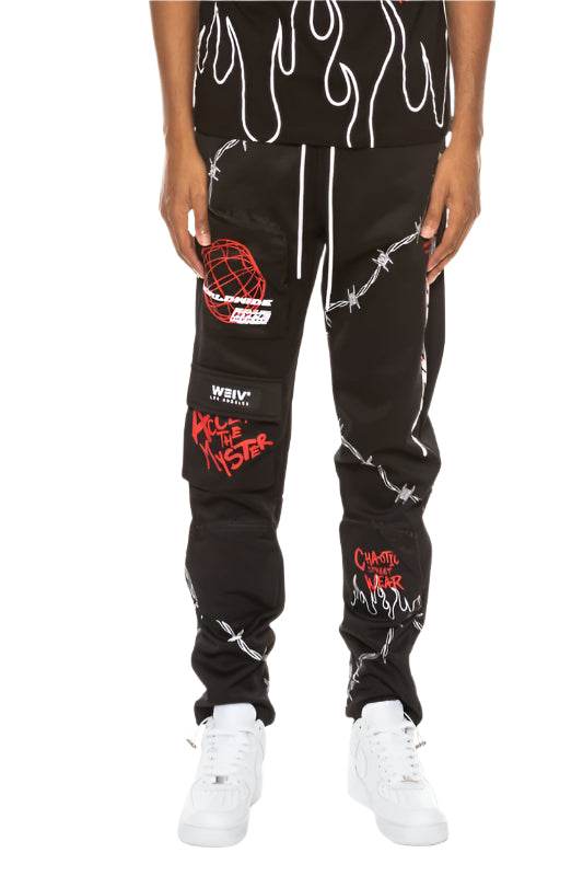 Hype Official Print Track Pant - VacationGrabs