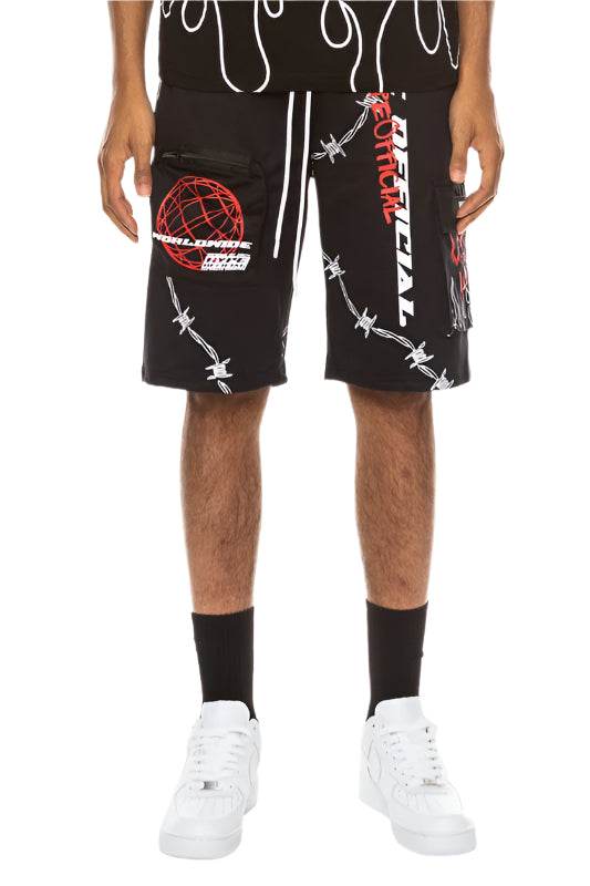 Hype Official Print Shorts - VacationGrabs