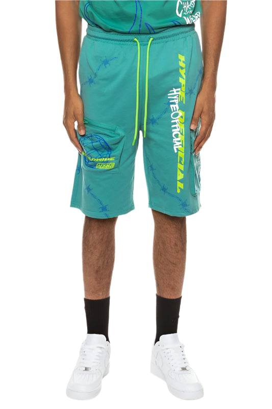 Hype Official Print Shorts - VacationGrabs