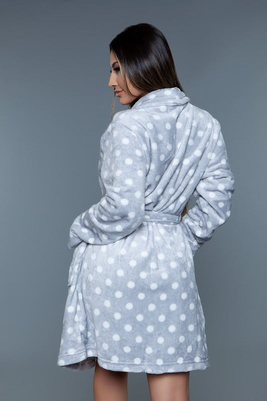 Women's Sleepwear/LoungewearSleepwear Womens Kaylee Robe Polka Dot - VacationGrabs