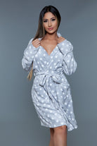 Women's Sleepwear/LoungewearSleepwear Womens Kaylee Robe Polka Dot - VacationGrabs