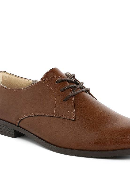 Finch Men's Minimalist Derby Shoes - VacationGrabs