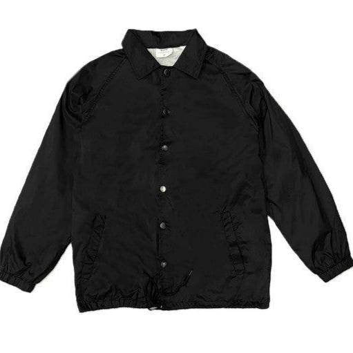 Mens Black Casual Windbreaker Jackets - VacationGrabs