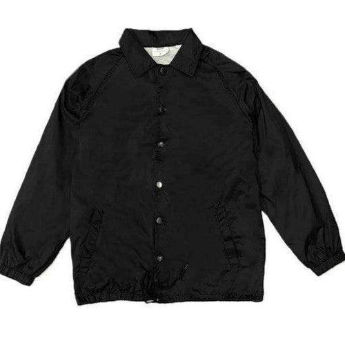 Mens Black Casual Windbreaker Jackets - VacationGrabs