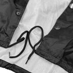 Mens Black Casual Windbreaker Jackets - VacationGrabs