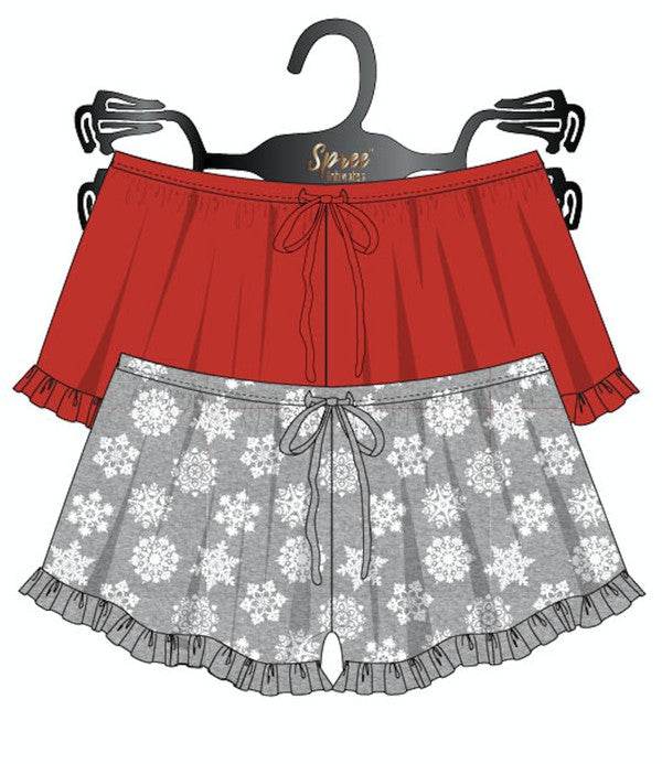 Ruffle Hem Shorts 2-Pack - VacationGrabs
