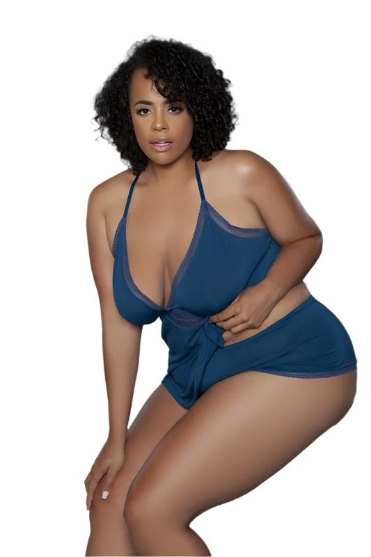 Women's Sleepwear/LoungewearWomen's Plus Size Piper Cami Set - VacationGrabs