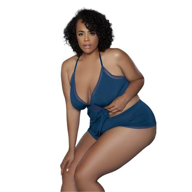 Women's Plus Size Piper Cami Set - VacationGrabs