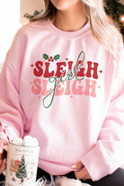 Women's Sweatshirts & HoodiesSLEIGH GIRL SLEIGH GRAPHIC SWEATSHIRT - VacationGrabs