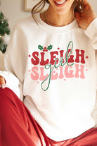 Women's Sweatshirts & HoodiesSLEIGH GIRL SLEIGH GRAPHIC SWEATSHIRT - VacationGrabs