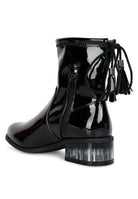 Women's Shoes - BootsCheer Leader Tassels Detail Ankle Boots - VacationGrabs