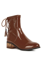 Women's Shoes - BootsCheer Leader Tassels Detail Ankle Boots - VacationGrabs