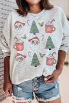 Women's Sweatshirts & HoodiesChristmas Collection Graphic Plus Size Sweatshirt - VacationGrabs