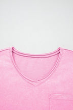 Solid Mineral Wash Short Sleeve T-Shirt