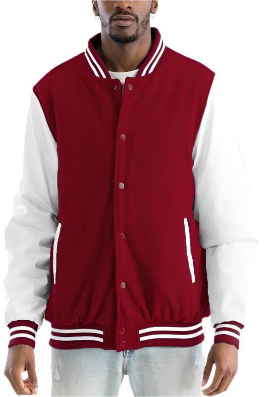 Varsity Jackets in 8 Color Options - VacationGrabs