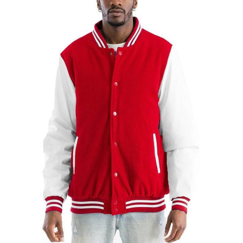 Varsity Jackets in 8 Color Options - VacationGrabs