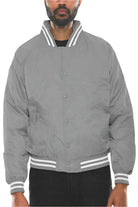 Mens Polyester Windbreaker Bomber Jacket - VacationGrabs
