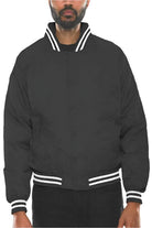 Mens Polyester Windbreaker Bomber Jacket - VacationGrabs