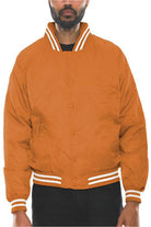 Mens Polyester Windbreaker Bomber Jacket - VacationGrabs