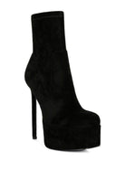 Clubbing High Heeled Microfiber Ankle Boot - VacationGrabs