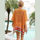 Womens Open Knit Crochet Cover Up - VacationGrabs