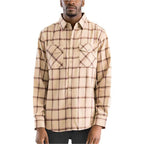 Long Sleeve Flannel Full Plaid Checkered Shirt - VacationGrabs