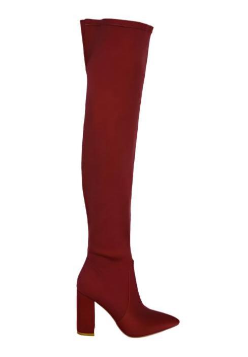 Women's Shoes - Boots Schiffer High Block Heeled Long Boot