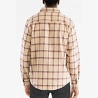 Long Sleeve Flannel Full Plaid Checkered Shirt - VacationGrabs