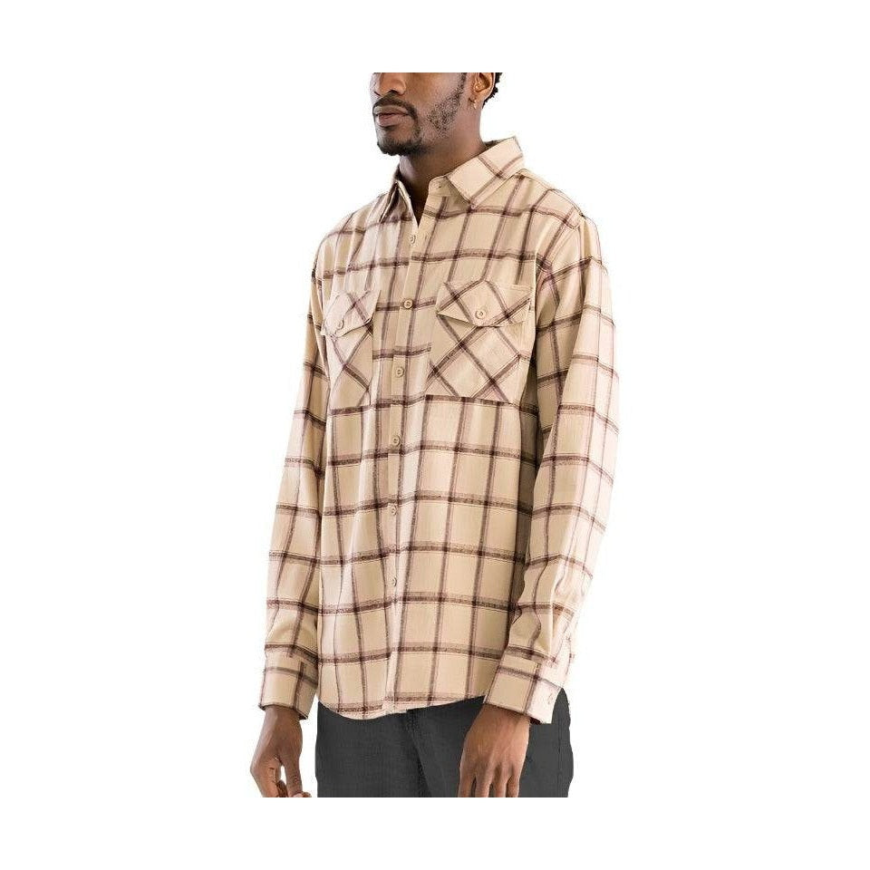 Long Sleeve Flannel Full Plaid Checkered Shirt - VacationGrabs