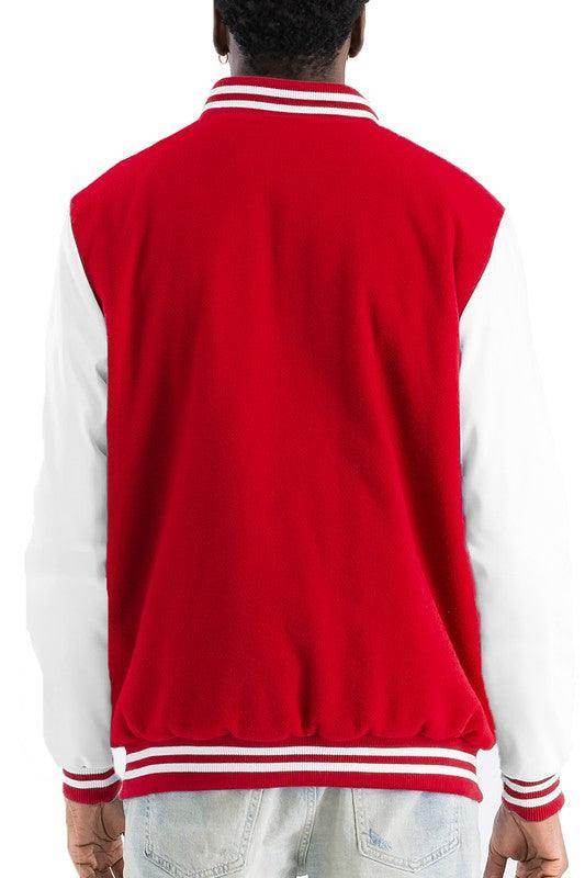 Varsity Jackets in 8 Color Options - VacationGrabs